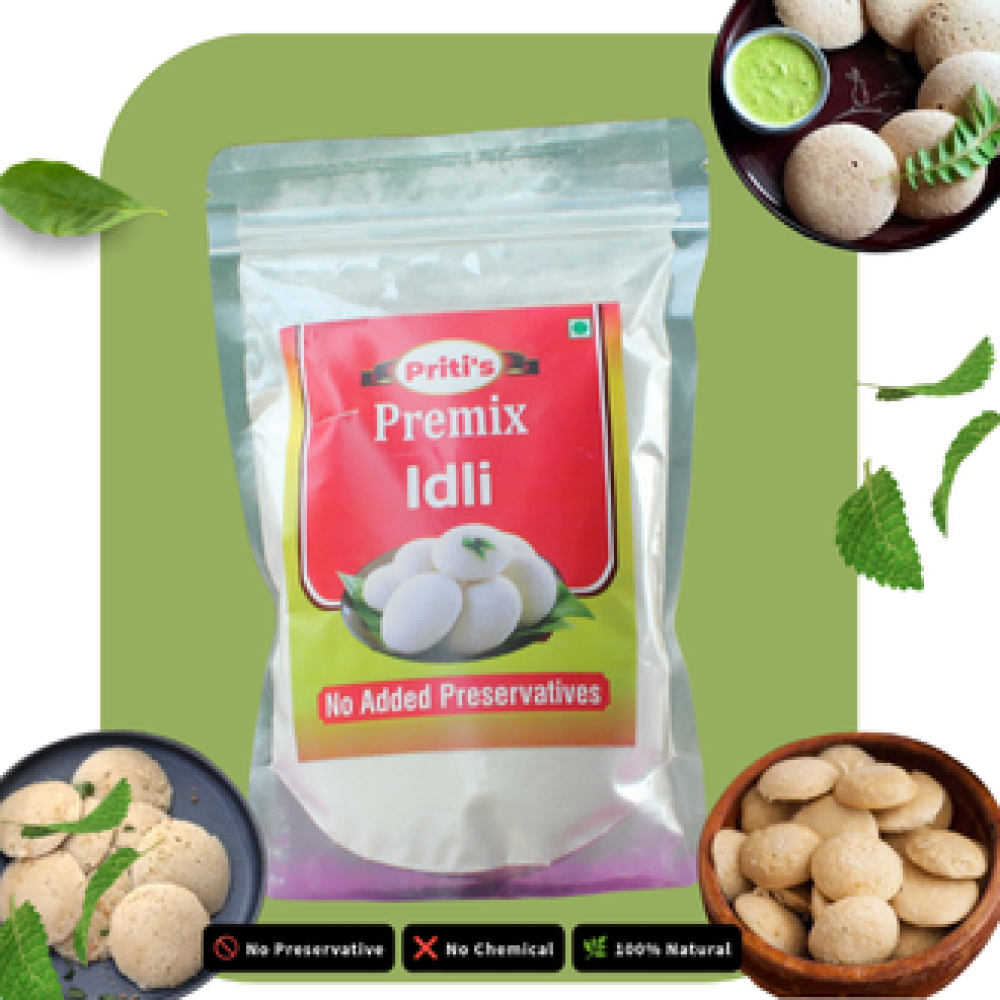 Priti's Premix Millet idli